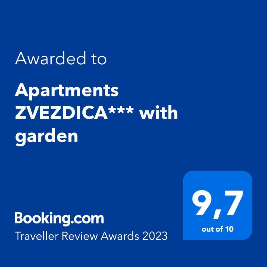Apartments Zvezdica*** With Garden Zambratija  Dış mekan fotoğraf